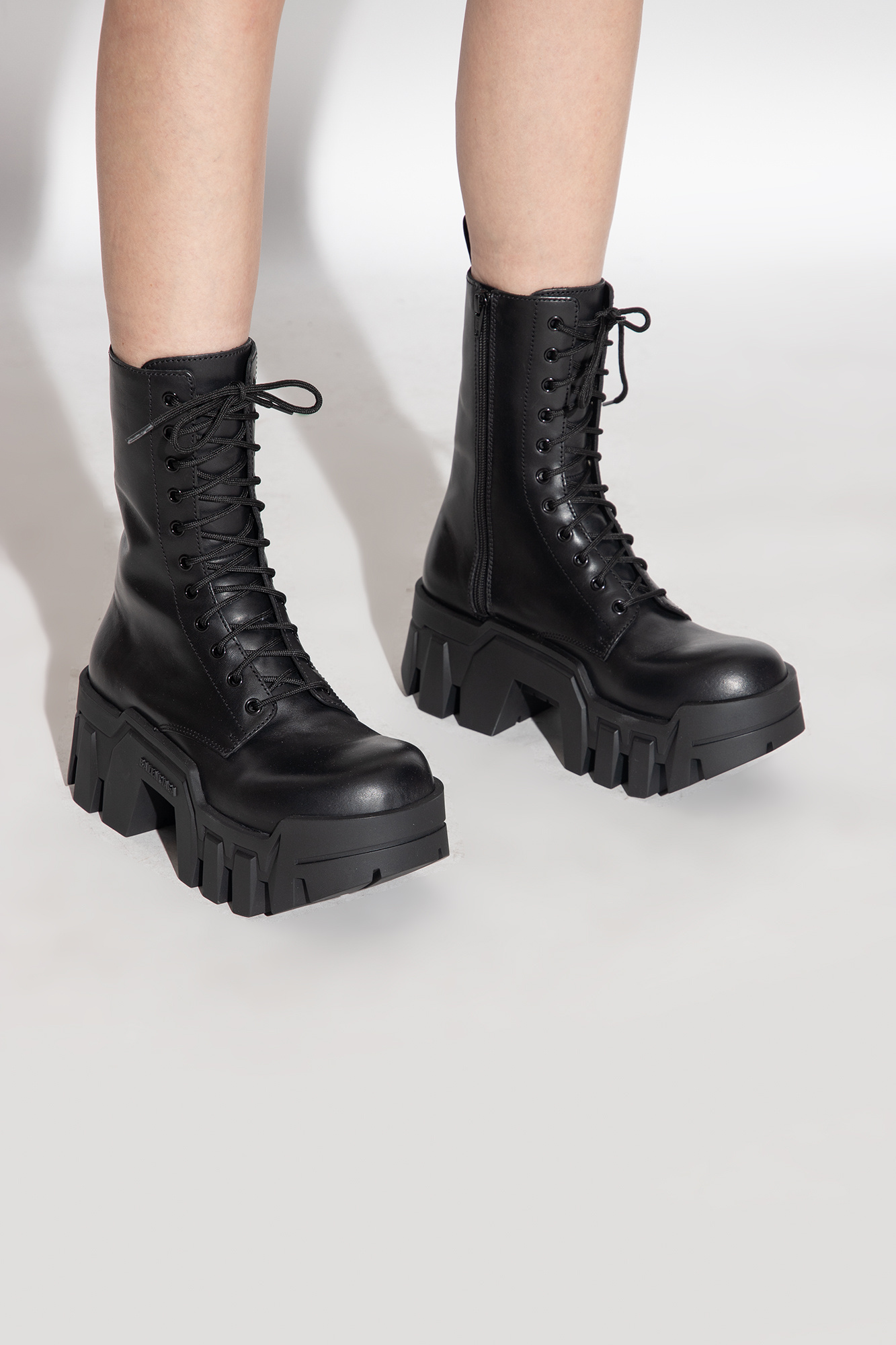 Black 'Bulldozer' ankle boots Balenciaga - Vitkac Canada